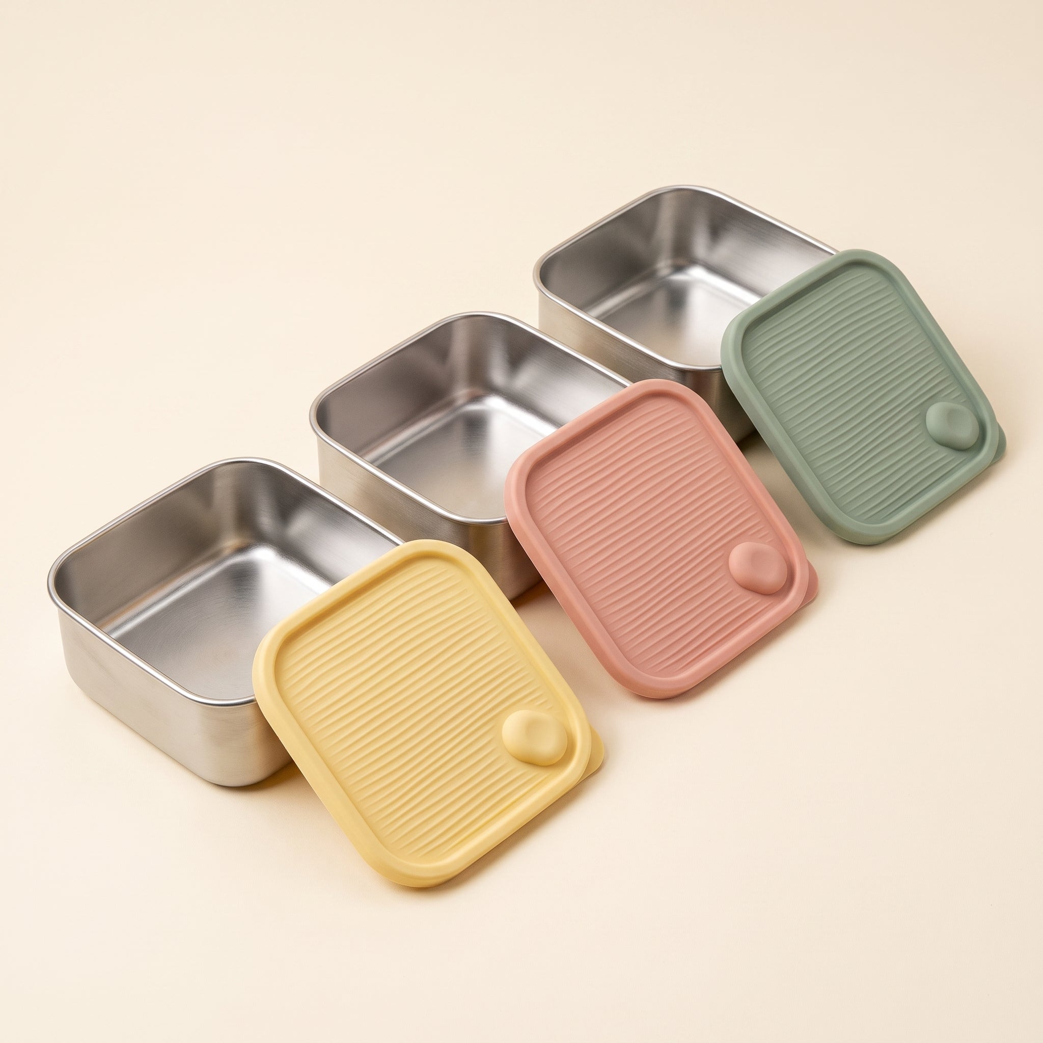 Silicon Stainless Steel Lunch Box
