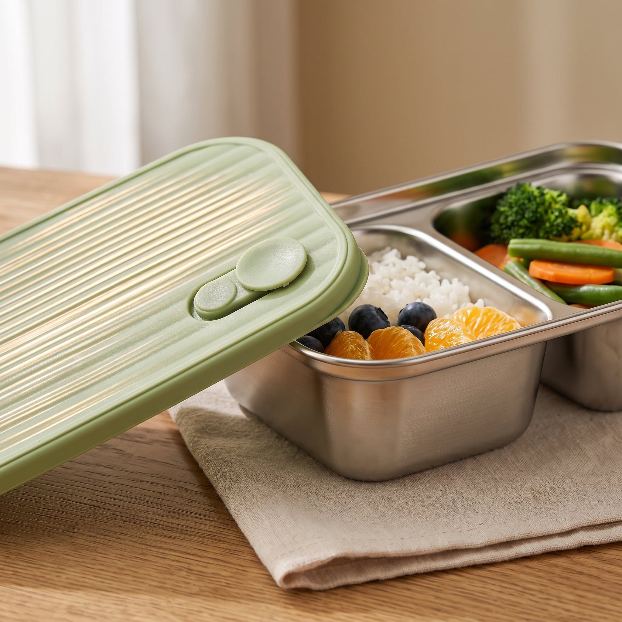 600ml silicon bento box
