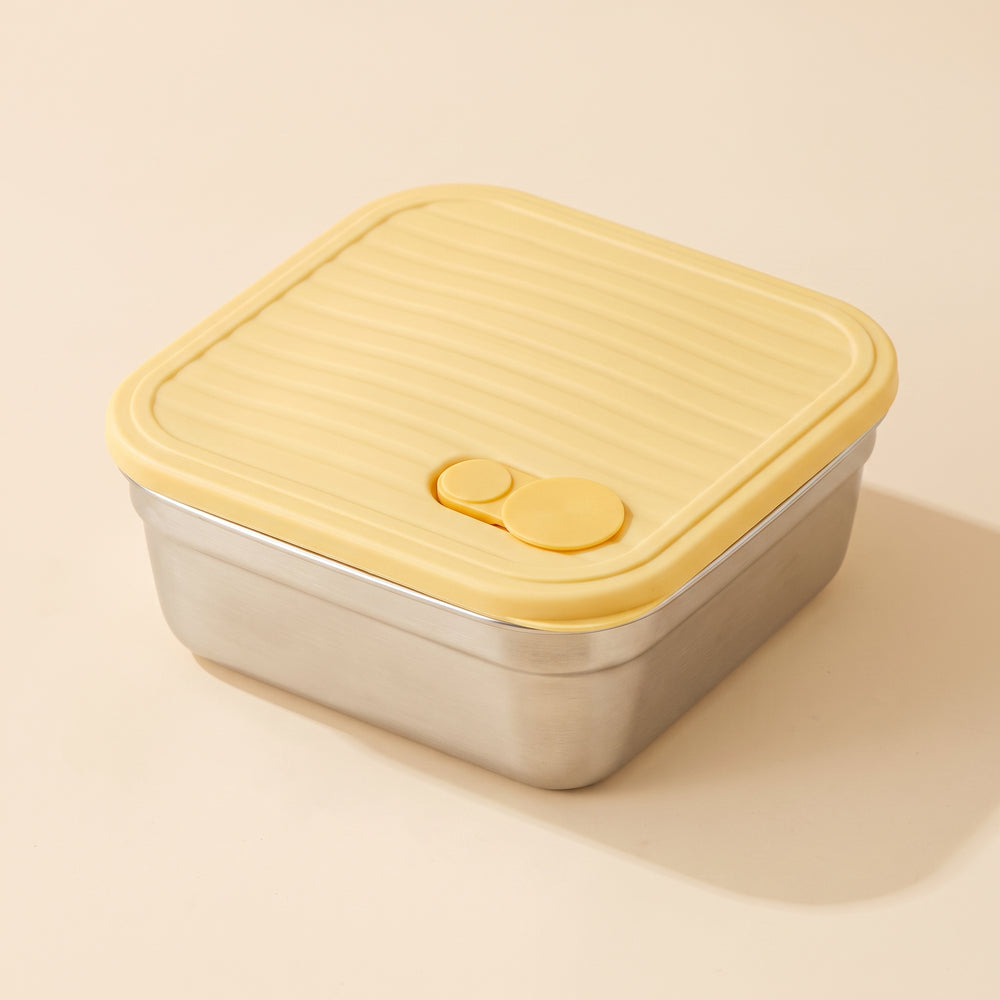 Silicon Stainless Steel Lunch Box