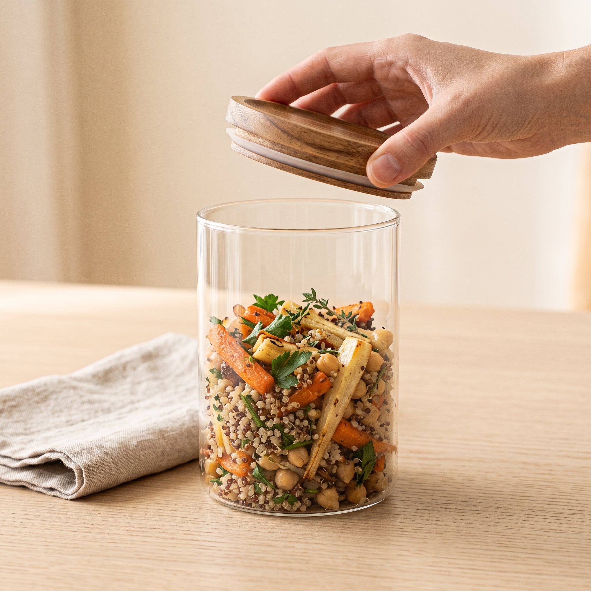 Glass Storage Canister
