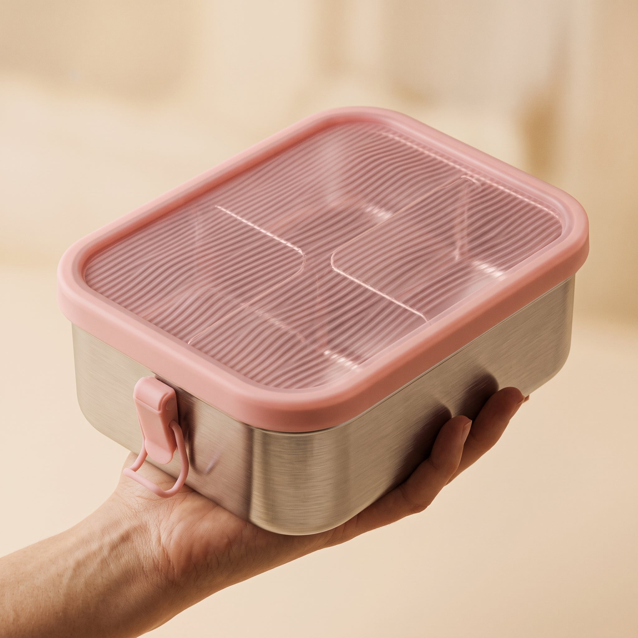 Multi-Grid Stainless Steel Lunch Box