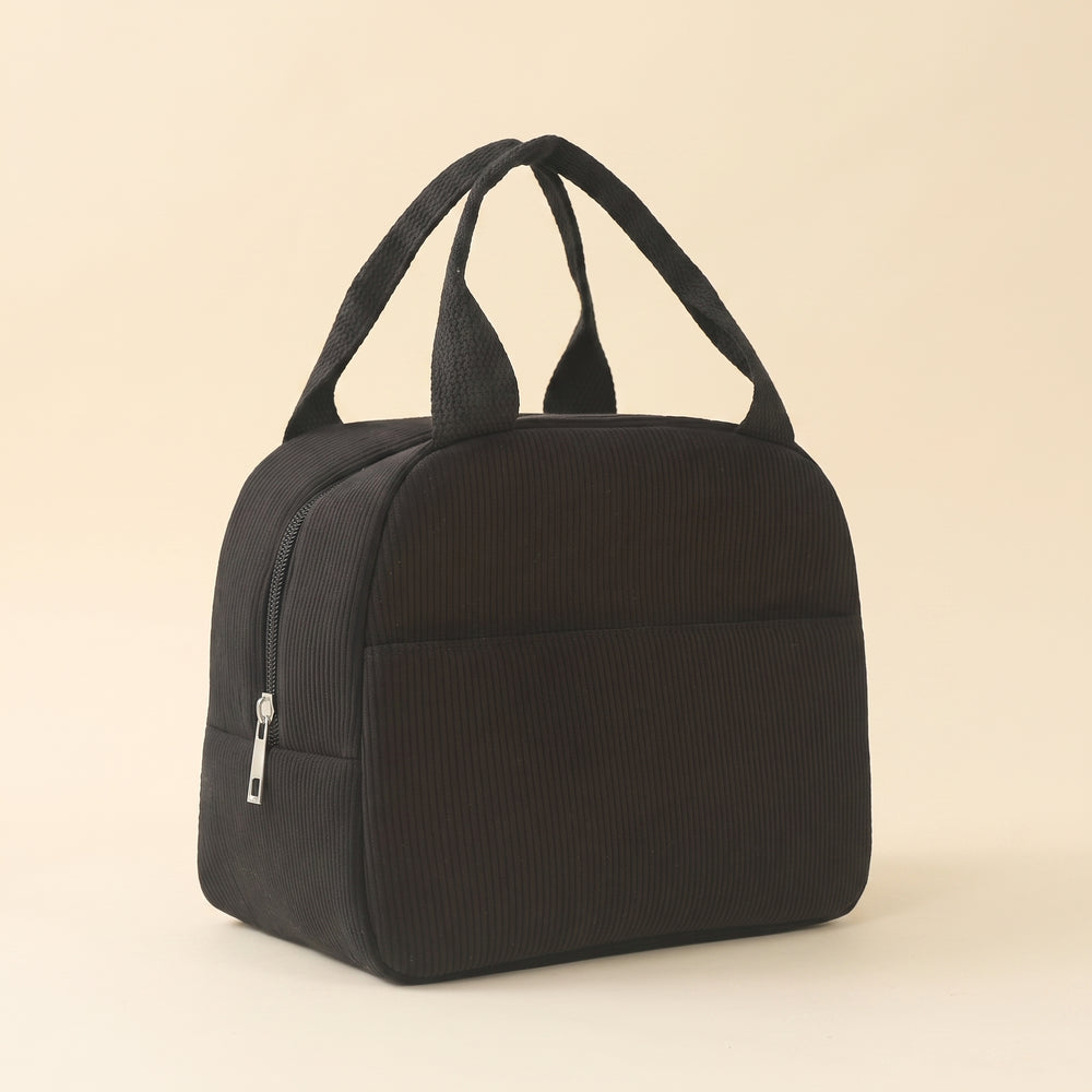 Corduroy Insulated Lunch Bag