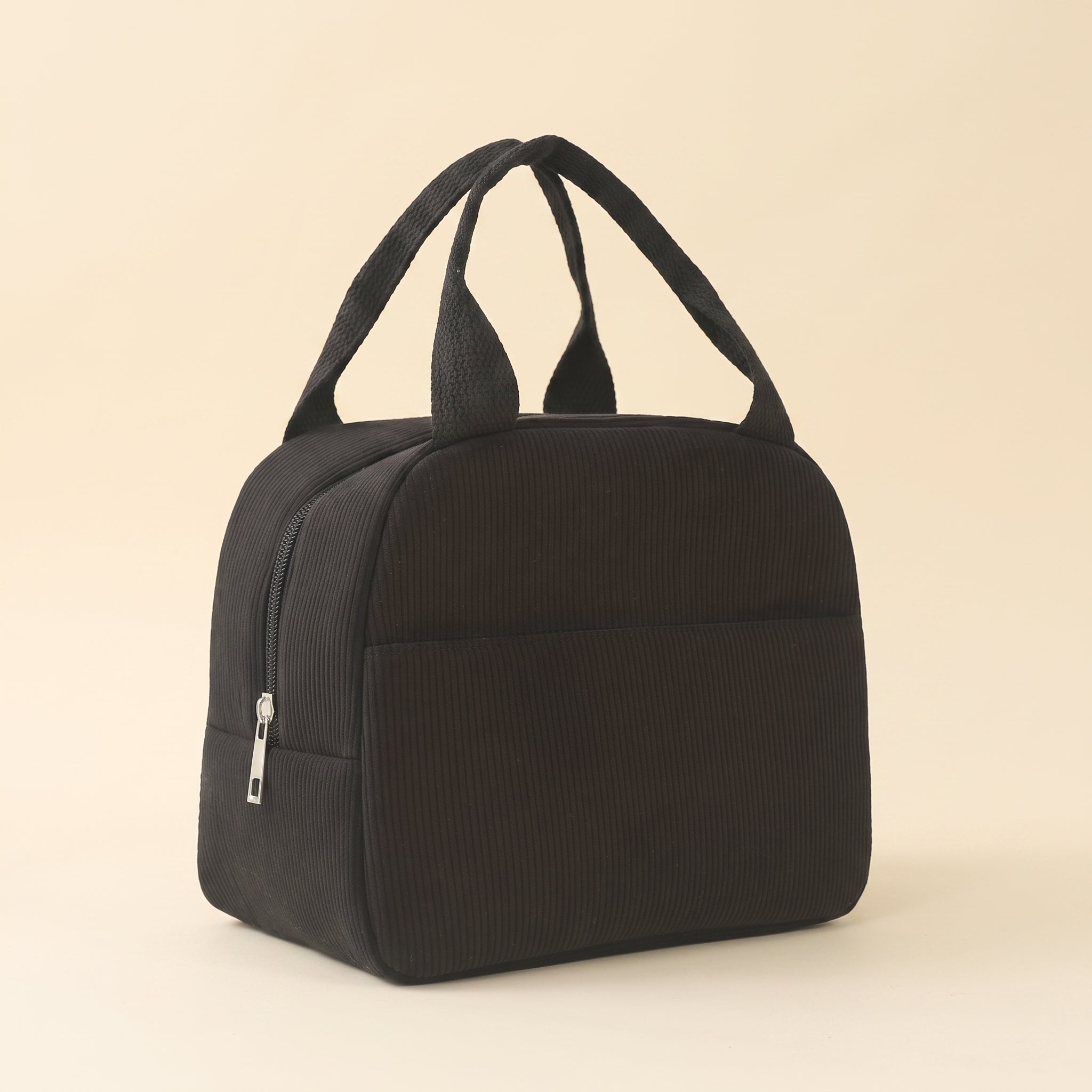 Corduroy Insulated Lunch Bag